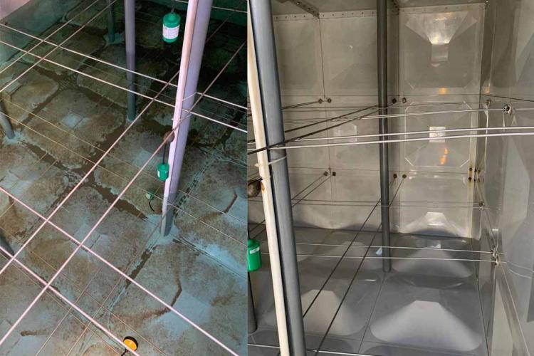 Commericial fiber glass water tank