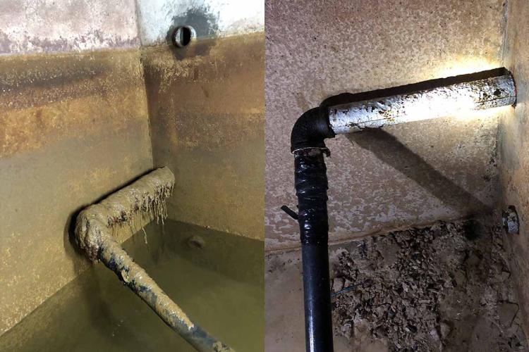 Underground Concrete Water Tank