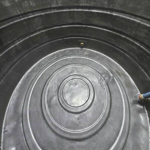 Plastic Tank After Cleaning
