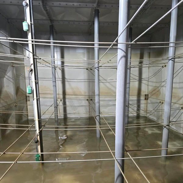 Fiber Glass Before Cleaning
